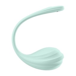 Ovo Smooth Petal Connect App - Vibrador Vestível para Casal - Menta Satisfyer