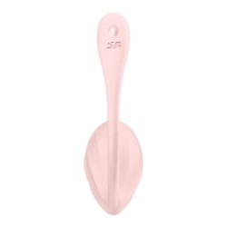 Vibrējošā ola ar aplikāciju Ribbed Petal Connect App rozā Satisfyer