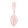 Vibrējošā ola ar aplikāciju Ribbed Petal Connect App rozā Satisfyer