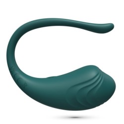 Wiederaufladbares Vibrations-Ei mit Fernbedienung Tamago Crushious Emeralda