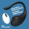 Wiederaufladbares Vibrations-Ei mit Fernbedienung Tamago Crushious Schwarz