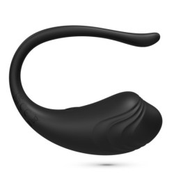 Rechargeable Vibrating Egg With Remote Control Tamago Crushious Black