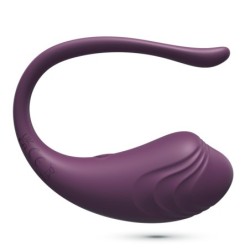 Ovo Vibratório Recarregável Com Controlo Remoto Tamago Crushious Roxo