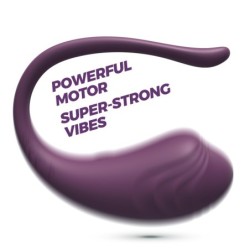 Ovo Vibratório Recarregável Com Controlo Remoto Tamago Crushious Roxo