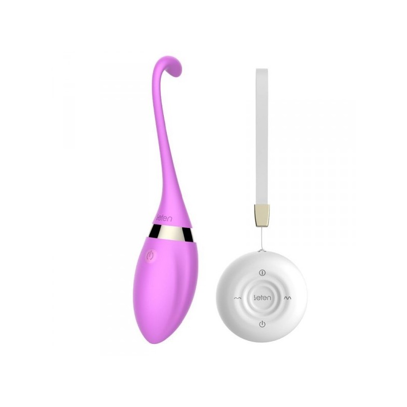 Oeuf Vibrant Rechargeable Cora Leten Lila