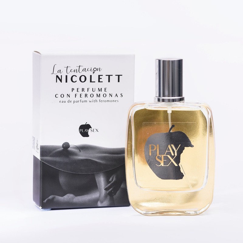 Perfume De Feromônios Nicolett Para Ela 50Ml Tentação Play Sex