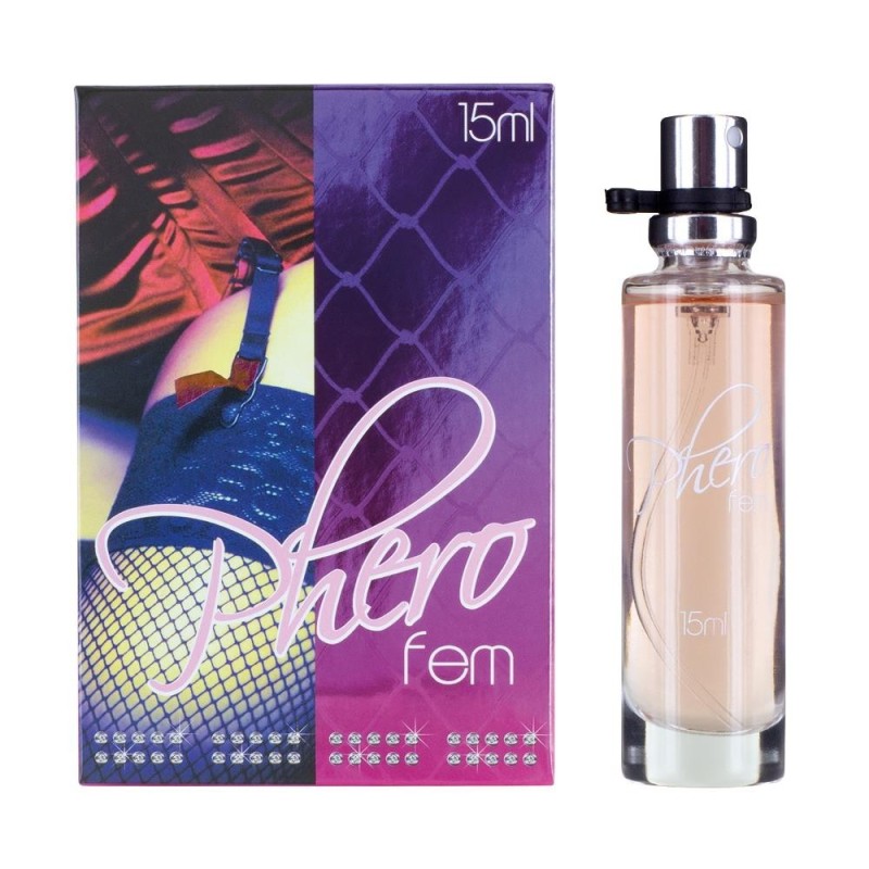 Perfume Com Feromonas Para Mulher Pherofem 15Ml