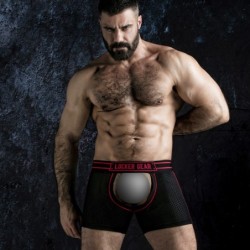 Zahones Watch It Hard Locker Gear Czerwone 38 M