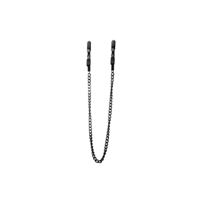 Pinze per capezzoli Ouch! Adjustable Nipple Clamps Nere Pinze per capezzoli Ouch! Adjustable Nipple Clamps Nere