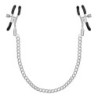 Srebrne Szczypce do Sutków z Łańcuszkiem Nipple Chain Clamps Crushious