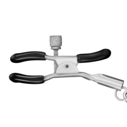 Srebrne Szczypce do Sutków z Łańcuszkiem Nipple Chain Clamps Crushious