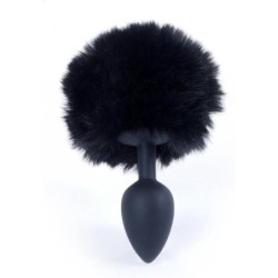 Plug Anal Con Cola De Conejo Exclusivity Negro Boss Series