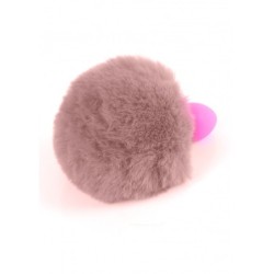 Anal Plug met Konijnenstaart Exclusivity Roze Boss Series