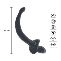 Analplugg med rörlig svans och fjärrkontroll Puppy Play Taboom