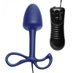 Plug Anal com Vibração e Controlo Astral Quattro 4 Speed Master Series
