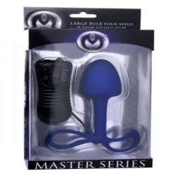 Plug Anal com Vibração e Controlo Astral Quattro 4 Speed Master Series