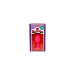 Candy Lust Pink Jewel Silicone Anal Plug