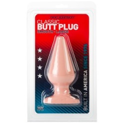 Anālāis korķis Doc Johnson Classic Butt Plug Flesh Large