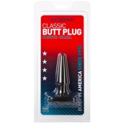 Analplug Doc Johnson Classic Butt Plug Schwarz Small