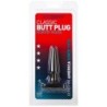 Doc Johnson Classic Butt Plug, musta, pieni anaalitulppa