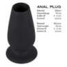 Anal Plug van Siliconen Lust Tunnel