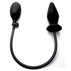 Plug Anale Gonfiabile in Silicone Ouch! Nero