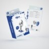 Plug Anale Gioiello Bijou Blu Grande Crushious Con Sacchetto di Velluto Gratis