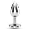 Plug Anale Gioiello Bijou Nero Grande Crushious Con Sacchetto di Velluto Gratis