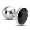 Anal Plug Juvel Bijou Sort Medium Crushious Med Fløjlspose Gratis