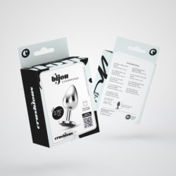 Analplug Juwel Bijou Schwarz Klein Crushious Mit Kostenlosem Samtbeutel