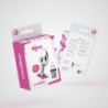 Plug Anal Jóia Bijou Rosa Médio Crushious Com Bolsa Aveludada Grátis