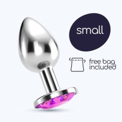 Anale Plug Juweel Bijou Roze Klein Crushious Met Gratis Fluwelen Zakje