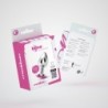 Plug Anal Jóia Bijou Rosa Pequeno Crushious Com Bolsa Aveludada Grátis