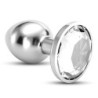 Plug Anale Gioiello Bijou Trasparente Piccolo Crushious Con Sacchetto Vellutato Gratuito