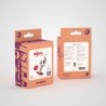 Plug Anal Jóia Bijou Vermelho Médio Crushious Com Bolsa Aveludada Grátis