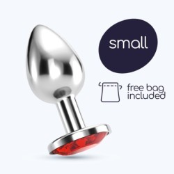 Plug Anal Joya Bijou Piros Kicsi Crushious Ingyenes Bársony Tasakkal