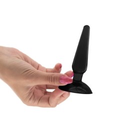 Analplug Jolly Plug Schwarz Crushious