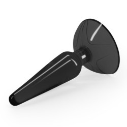 Analplug Jolly Plug Schwarz Crushious