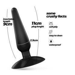Plug Anal Jolly Plug Negro Crushious