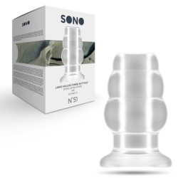 Anal Plug Large Hollow Tunnel Sono N 51 Transparent