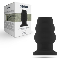 Plug Anal Medium Hollow Tunnel Sono N 50 Negro