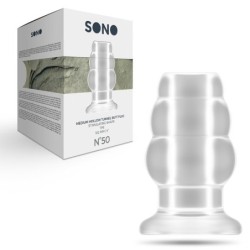 Анален Плъг Medium Hollow Tunnel Sono N 50 Прозрачен