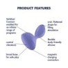 „Satisfyer“ analinis kamštelis „Sweet Seal“ violetinis