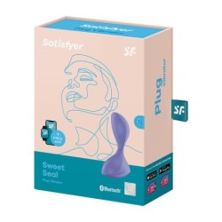 „Satisfyer“ analinis kamštelis „Sweet Seal“ violetinis
