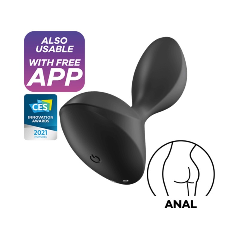 Analni čep Sweet Seal črn Satisfyer Analni čep Sweet Seal črn Satisfyer