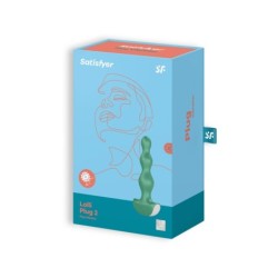 Vibračná análna zátka Lolli Plug 2 Satisfyer Zelená