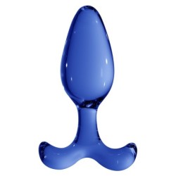 Glas Plug Expert Chrystalino Blau
