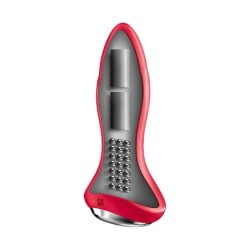 Δονητικός βύσμας Rotator Plug 1+ Με Εφαρμογή Satisfyer Κόκκινο