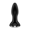 Vibrirajući čep Rotator Plug 2+ s aplikacijom Satisfyer Crni
