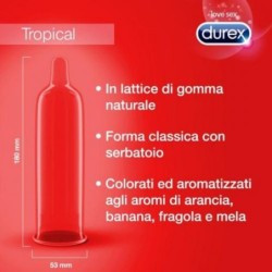 Durex Tropical Kondomit 6 kpl